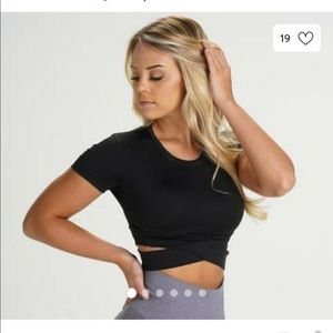 NVGTN cross crop top
